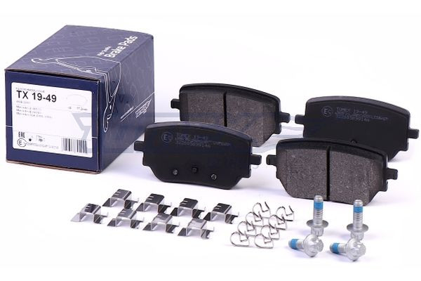 TOMEX Brakes Bremsbelagsatz, Scheibenbremse